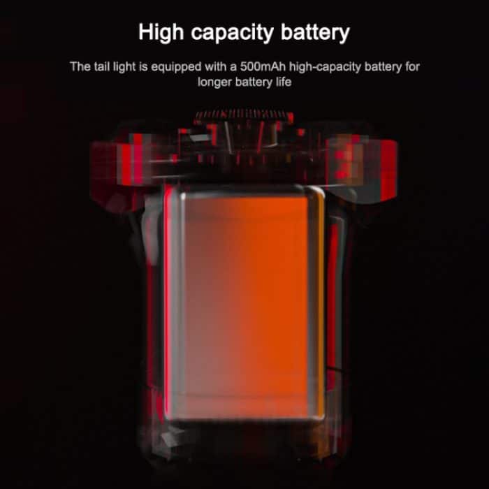 MEROCA MX2 Smart Sensor Bremse Rücklicht Mountainbike Licht USB Aufladen Rennrad Nacht Reiten Rücklicht, Seat Cushion Installation Black, Seat Cushion Installation Coloful, Seat Cushion Installation Gold Pink, Seat Tube Installation Black – Bild 8