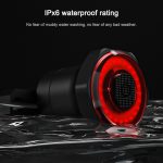 MEROCA MX2 Smart Sensor Bremse Rücklicht Mountainbike Licht USB Aufladen Rennrad Nacht Reiten Rücklicht, Seat Cushion Installation Black, Seat Cushion Installation Coloful, Seat Cushion Installation Gold Pink, Seat Tube Installation Black – Bild 9