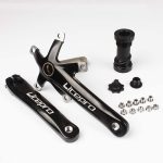 Litepro Klapprad LP Hohle einteilige Kurbelzahnscheibe Unterachse modifiziert SP8, Left and Right Crank, Left and Right Crank+Bottom Bracket
