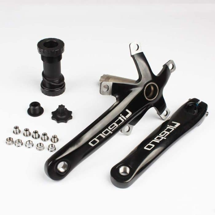 Litepro Klapprad LP Hohle einteilige Kurbelzahnscheibe Unterachse modifiziert SP8, Left and Right Crank, Left and Right Crank+Bottom Bracket – Bild 2