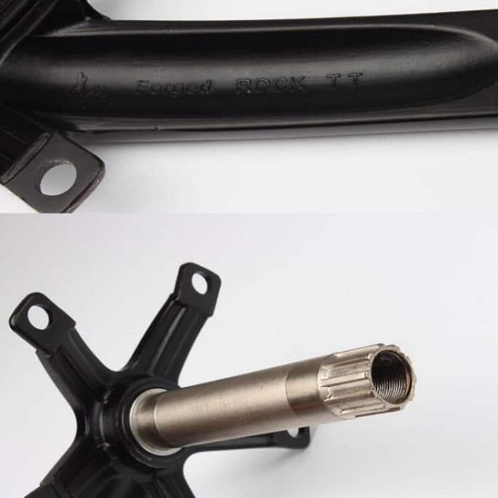 Litepro Klapprad LP Hohle einteilige Kurbelzahnscheibe Unterachse modifiziert SP8, Left and Right Crank, Left and Right Crank+Bottom Bracket – Bild 5