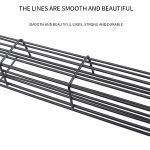 2 PCS Hot Dog Grill Käfig Wurst Grill Clip Grill Clip Mesh Holzgriff Barbecue Mesh Rack, Wood color, Red – Bild 7