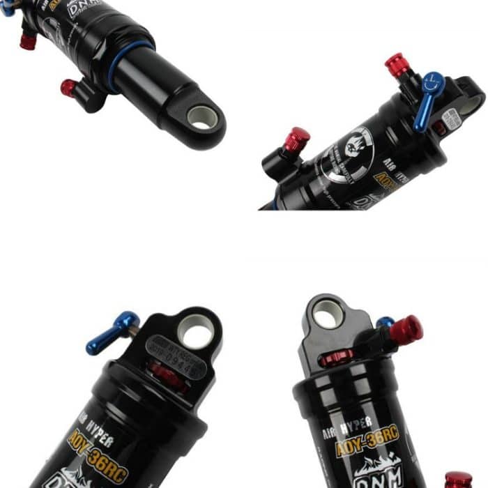 DNM AOY36RC Mountainbike-Stoßdämpfer, weicher Heck-Fahrrad-Stoßdämpfer, 165x35mm, 190x50mm, 200x55mm – Bild 3