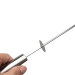 5 PCS Grillstift mit Griff Grill Edelstahl Grill Spieß Grillstift mit hitzebeständigem Griff – Bild 2