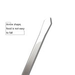 5 PCS Grillstift mit Griff Grill Edelstahl Grill Spieß Grillstift mit hitzebeständigem Griff – Bild 7