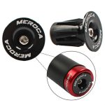 8 Stück MEROCA Mountainbike Expansion Lock Bar Plug Rennrad Fahrrad Bar Plug Endabdeckung, Black, Red, Blue, Green, Purple, Gold, Titanium, Electroplating Colorful – Bild 2