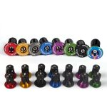 8 Stück MEROCA Mountainbike Expansion Lock Bar Plug Rennrad Fahrrad Bar Plug Endabdeckung, Black, Red, Blue, Green, Purple, Gold, Titanium, Electroplating Colorful – Bild 4