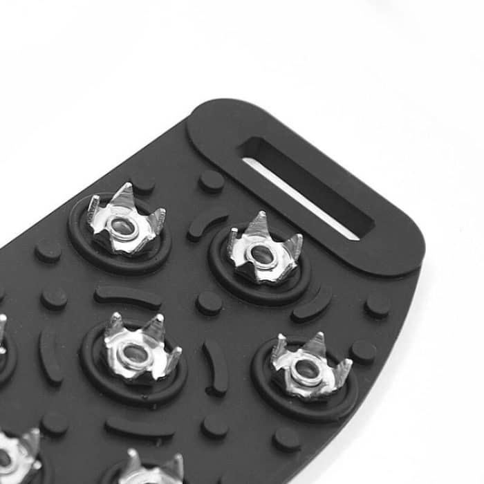 DM-1601 3 Paar Outdoor-Bergsteigen, Schnee, Eis, Oberfläche, 7-Zahn-Steigeisen, Zinklegierungsspikes, rutschfeste Silikon-Schuhüberzüge, DM-1601Shoe Cover – Bild 2