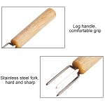 10 PCS Maisgabel Maisbraten Nadel Moxa Extender Maisstecker Grillwerkzeug Grillgabel – Bild 3