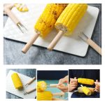 10 PCS Maisgabel Maisbraten Nadel Moxa Extender Maisstecker Grillwerkzeug Grillgabel – Bild 7