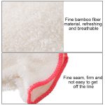 10 PCS Bambusfaser Haushalts Antihaft-Öl Geschirrspülhandschuhe Küchenreinigung Wasserdichte Handschuhe – Bild 3