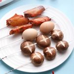 10 Stück / Set quadratische, flache Grillspieße aus Metall – Bild 5