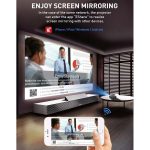 P11 854x480 DLP Mini-Smart-Projektor mit Infrarot-Fernbedienung, Android 9.0, 2 GB + 16 GB, unterstützt 2,4 G/5 G WLAN, Bluetooth, TF-Karte – Bild 11