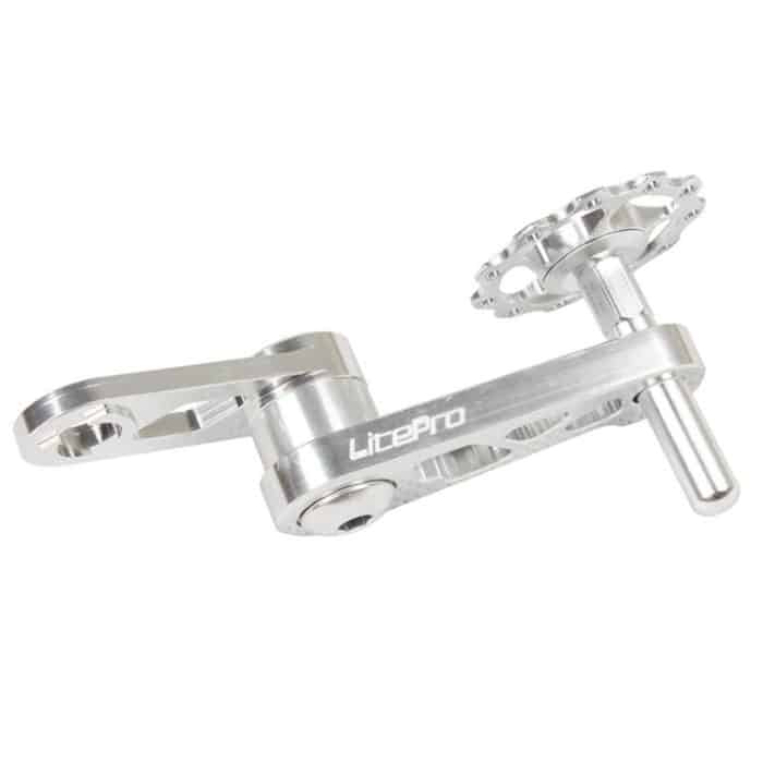 Litepro Faltrad-Führungsrad, ovales Kettenblatt, Kette mit Reißverschluss, Schaltwerkkette – Bild 4