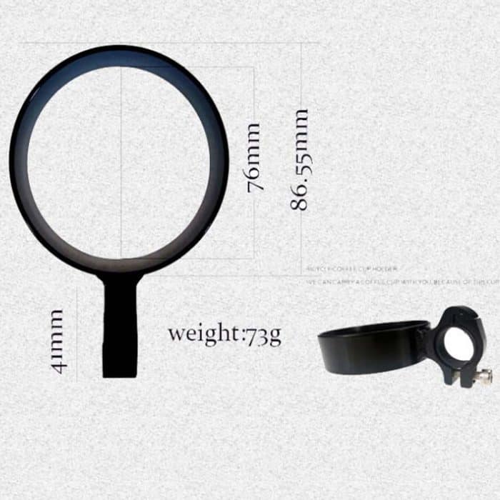 Radfahren Fahrrad Kaffee Tasse Halter Milch Tee Tasse Halter Aluminium Legierung Flasche Halter – Bild 7