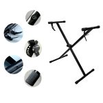 X-förmiger Ständer für elektronische Orgeln mit einem Rohr – Bild 4