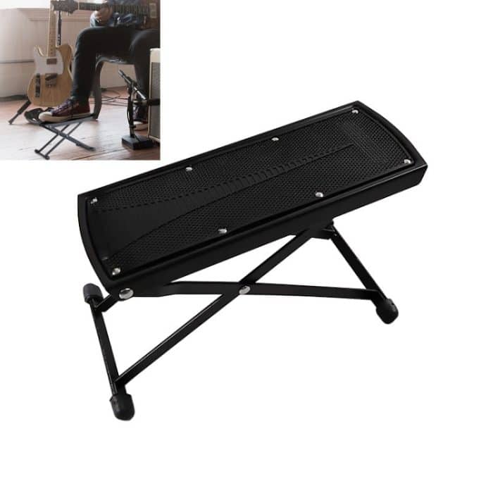 TBD04269471.jpg 6-fach verstellbare Gitarren-Fußstütze Rutschfestes Gitarren-Spielpedal – Bild 1