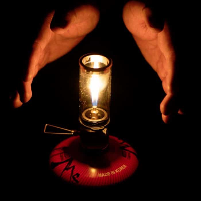 BRS-55 Outdoor Camping Beleuchtung Mini Steam Light Zelt Gas Coreless Candle Light – Bild 6