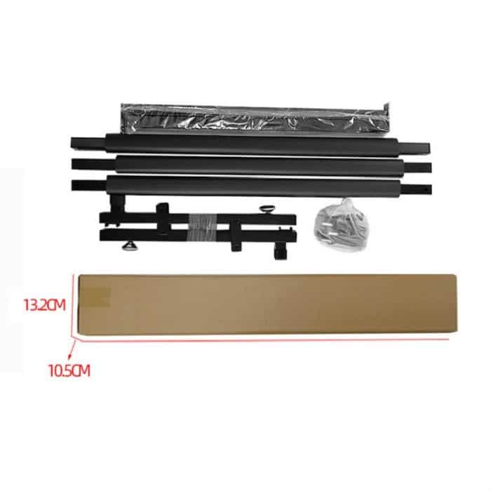 Faltbares, langes Gitarrenständer-Regal aus Metall, Three Racks, Five Racks, Seven Racks, Nine Racks – Bild 9