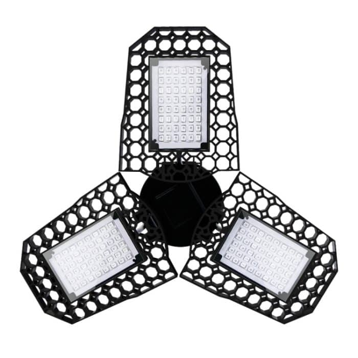 TBD0426978401.jpg LED E27 Pflanzenwachstumslicht Dreiblättriges faltbares Sämlingspflanzergänzungslicht, 108 Beads, 126 Beads, 144 Beads – Bild 1