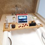 Badewanne Wein Handy Tablet Stand Badewanne Regal Tablett Regal Rack – Bild 8