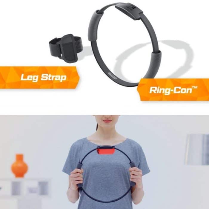 Spiel Fitness Ring Sport Fitness Ring + Beinband Für Nintendo ns – Bild 4