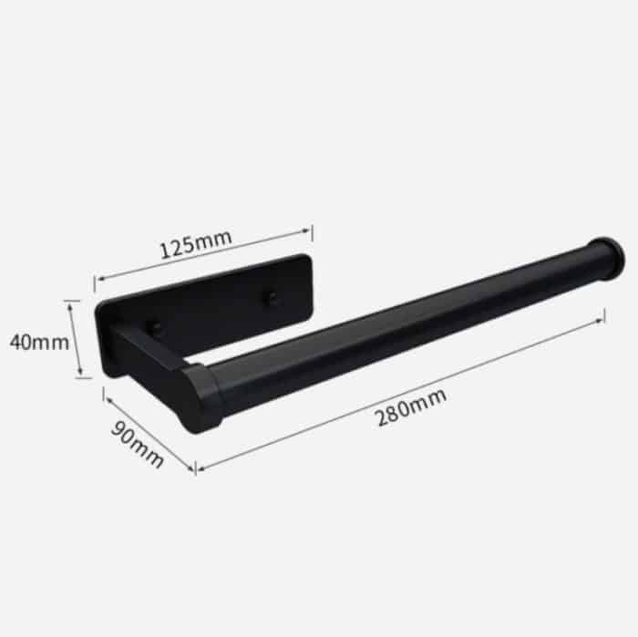 Küchenpapierhandtuchhalter Lazy Rag Rack Wandhalterung, Roll Paper Holder – Bild 2