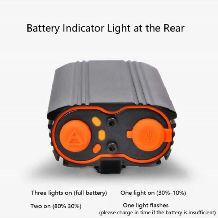 Fahrrad-Frontlicht, USB-Aufladung, T6-Fahrradlicht, wasserdichtes Mountainbike-Licht, Waterproof Bike Light – Bild 4