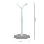 2 Stück baumförmiger Rollenpapierhalter, vertikaler Papierhandtuchhalter, Größe: 34 x 16 cm – Bild 2