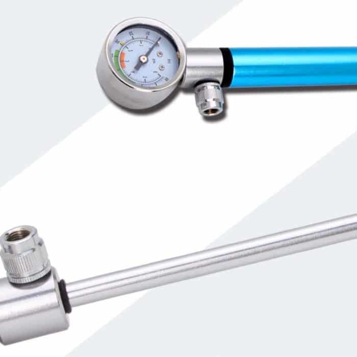 Fahrrad Manuelle Mini Luftpumpe Fahrrad Universal Luftpumpe Fahrrad Outdoor Reiten Tragbare Luftpumpe, Portable Air Pump(Yellow), Portable Air Pump(Red), Portable Air Pump(Black), Portable Air Pump(Silver), Portable Air Pump(Blue) – Bild 4