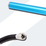 Fahrrad Manuelle Mini Luftpumpe Fahrrad Universal Luftpumpe Fahrrad Outdoor Reiten Tragbare Luftpumpe, Portable Air Pump(Yellow), Portable Air Pump(Red), Portable Air Pump(Black), Portable Air Pump(Silver), Portable Air Pump(Blue) – Bild 5