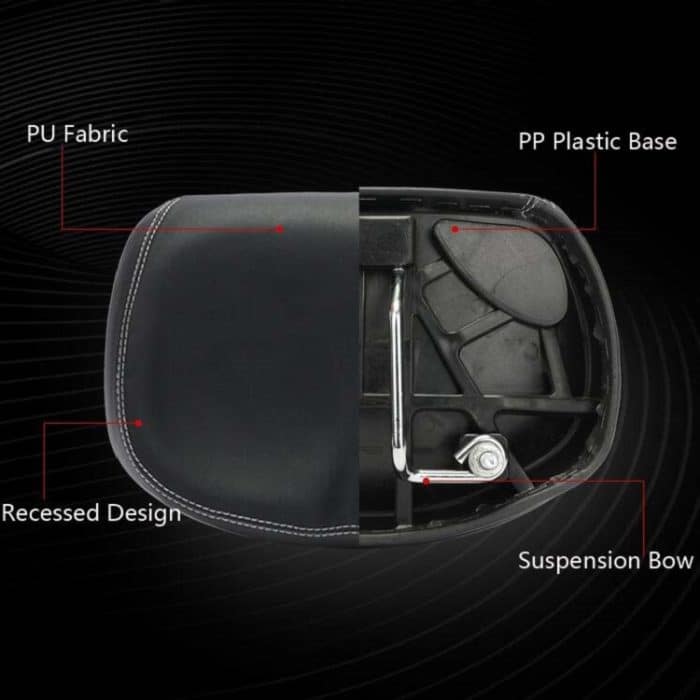 Fahrradsitz, Mountainbike-Sitzkissen, Stoßdämpfung, kein Nasensattel, Reitausrüstung, BG-1143 Black, BG-1143 Red, BG-1143 Blue – Bild 9