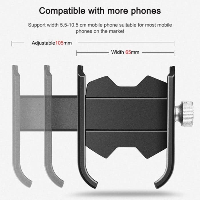 Fahrrad Handyhalter Motorrad Elektroauto Navigation Handyhalter, Handlebars, Rearview Mirrors – Bild 6
