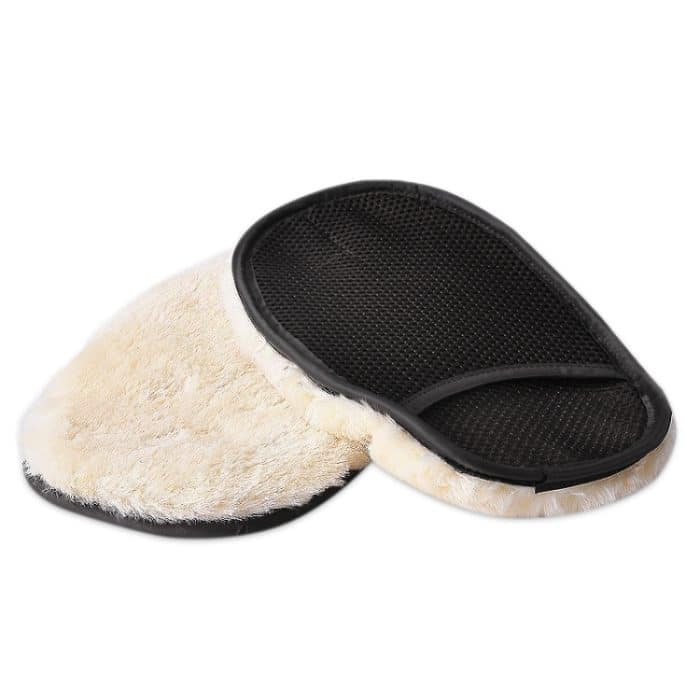 10 PCS Fleece Auto Reinigungshandschuhe Haushaltsreinigung Auto Beauty Waxing Tool – Bild 2