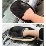 10 PCS Fleece Auto Reinigungshandschuhe Haushaltsreinigung Auto Beauty Waxing Tool – Bild 6