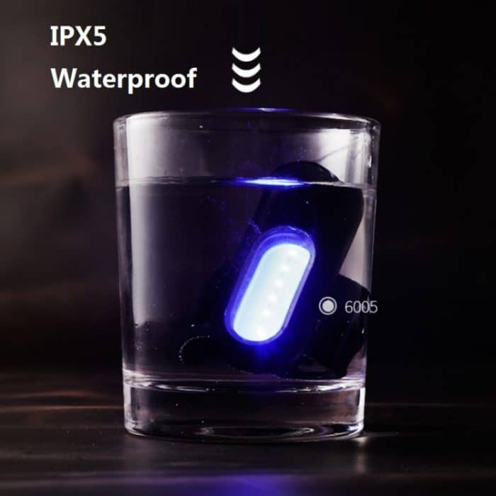 GOOFY DT-6005 Fahrradlicht, USB wiederaufladbar, Rücklicht, Mountainbike, Nachtwarnung, LED-Licht, 6005 Red Blue Light, 6005B Red White Light – Bild 3