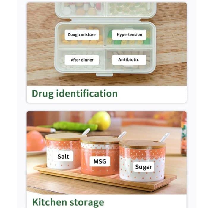 L11 Thermoetikettendrucker Home Bluetooth Portable Label Machine ohne Papier – Bild 4