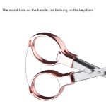 10 Stück Angel-Spezialschere, faltbar, Edelstahl, Angelgerät, Plastic Handle Color Random Delivery, Metal Handle Color Random Delivery – Bild 4