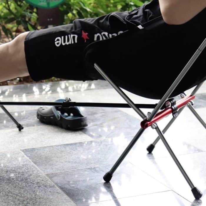 Outdoor-Strandstuhl aus Aluminiumlegierung, ultraleicht, für Camping, Grill, Angeln, tragbar, zusammenklappbar, Outdoor Beach Chair – Bild 6