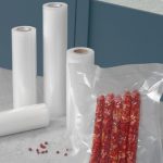 2 Rollen Vakuum-Konservierungsbeutel für Lebensmittel, Gitter, Reisverpackung, Vakuum-Rollbeutel, 12x500cm, 15x500cm, 17x500cm, 20x500cm, 25x500cm, 28x500cm, 32x500cm – Bild 4