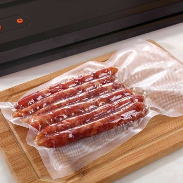 2 Rollen Vakuum-Konservierungsbeutel für Lebensmittel, Gitter, Reisverpackung, Vakuum-Rollbeutel, 12x500cm, 15x500cm, 17x500cm, 20x500cm, 25x500cm, 28x500cm, 32x500cm – Bild 6