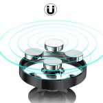 3 PCS Autotelefonhalter Legierung Magnetischer Universal Dual Ball Rotierender Autotelefonhalter, Matte Black, Frosted Silver, Matte Red, Luminous Black, Luminous Silver, Luminous Red, Golden (Single Ball), Black (Single Ball), Silver (Single Ball) – Bild 7