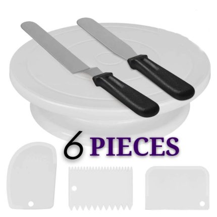 Kuchen-Drehteller-Set, Tischdekoration, Mundstück, Silikonbeutel, Backen, DIY-Kombination, 6 PCS/Set, 12 PCS/Set, 60 PCS/Set