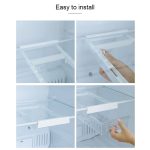 Aufbewahrungsbox für Kühlschränke Hängende Schublade Typ Frischhaltebox Transparente Aufbewahrungsbox für Obst und Gemüse – Bild 7