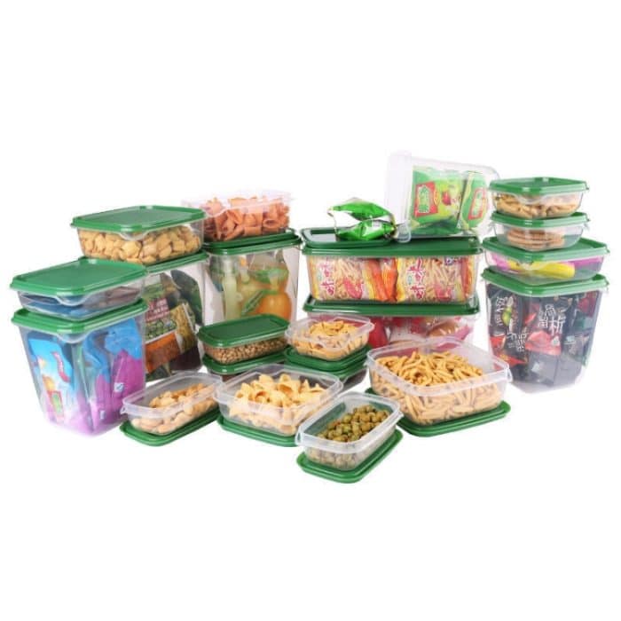 16 in 1 Haushalts-Frischhalte-Box-Set Kühlschrank Gefrieren und Kühlen Multifunktionale Aufbewahrungsbox-Set – Bild 2