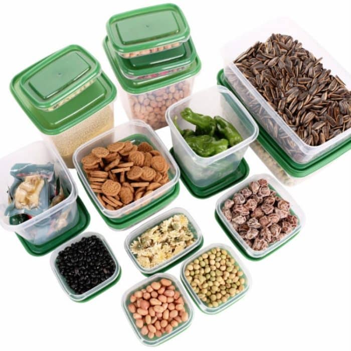 16 in 1 Haushalts-Frischhalte-Box-Set Kühlschrank Gefrieren und Kühlen Multifunktionale Aufbewahrungsbox-Set – Bild 4