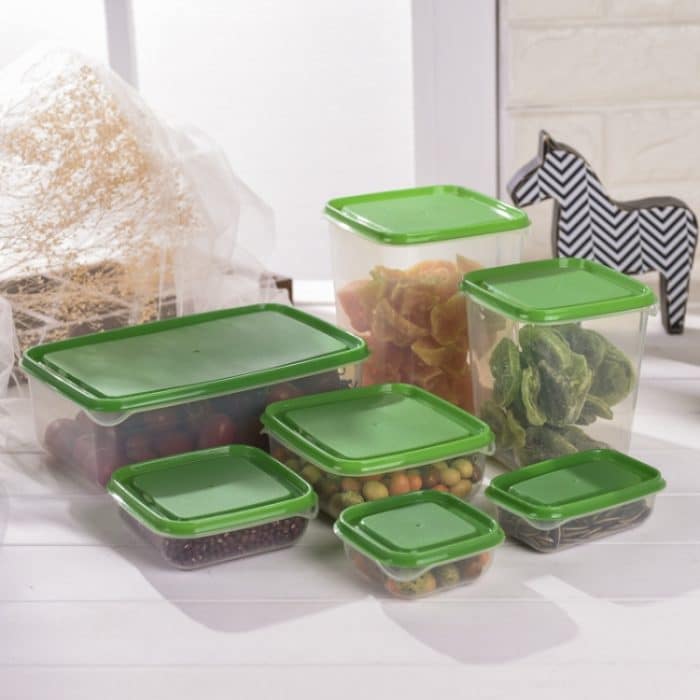 16 in 1 Haushalts-Frischhalte-Box-Set Kühlschrank Gefrieren und Kühlen Multifunktionale Aufbewahrungsbox-Set – Bild 7