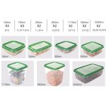 16 in 1 Haushalts-Frischhalte-Box-Set Kühlschrank Gefrieren und Kühlen Multifunktionale Aufbewahrungsbox-Set – Bild 10