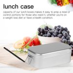 Outdoor-Reisen, Camping, Camping-Lunchbox, tragbar, faltbar, Aluminium, Lunchbox, Retro-Lunchbox, klein, Small Regular Lunch Box, Lunch Box And Steaming Rack, Lunch Box And Steaming Rack And Folding Stove – Bild 5