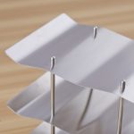 Edelstahl Schmiedeeisen Weinregal Weinschrank Dekoration – Bild 6